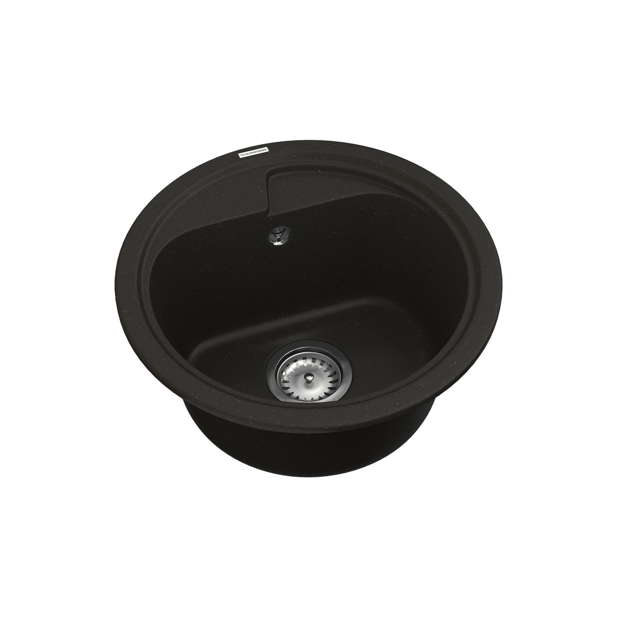 Keuken spoelbak VANKOR Polo PMR 01.44 Zwart + sifon VANKOR
