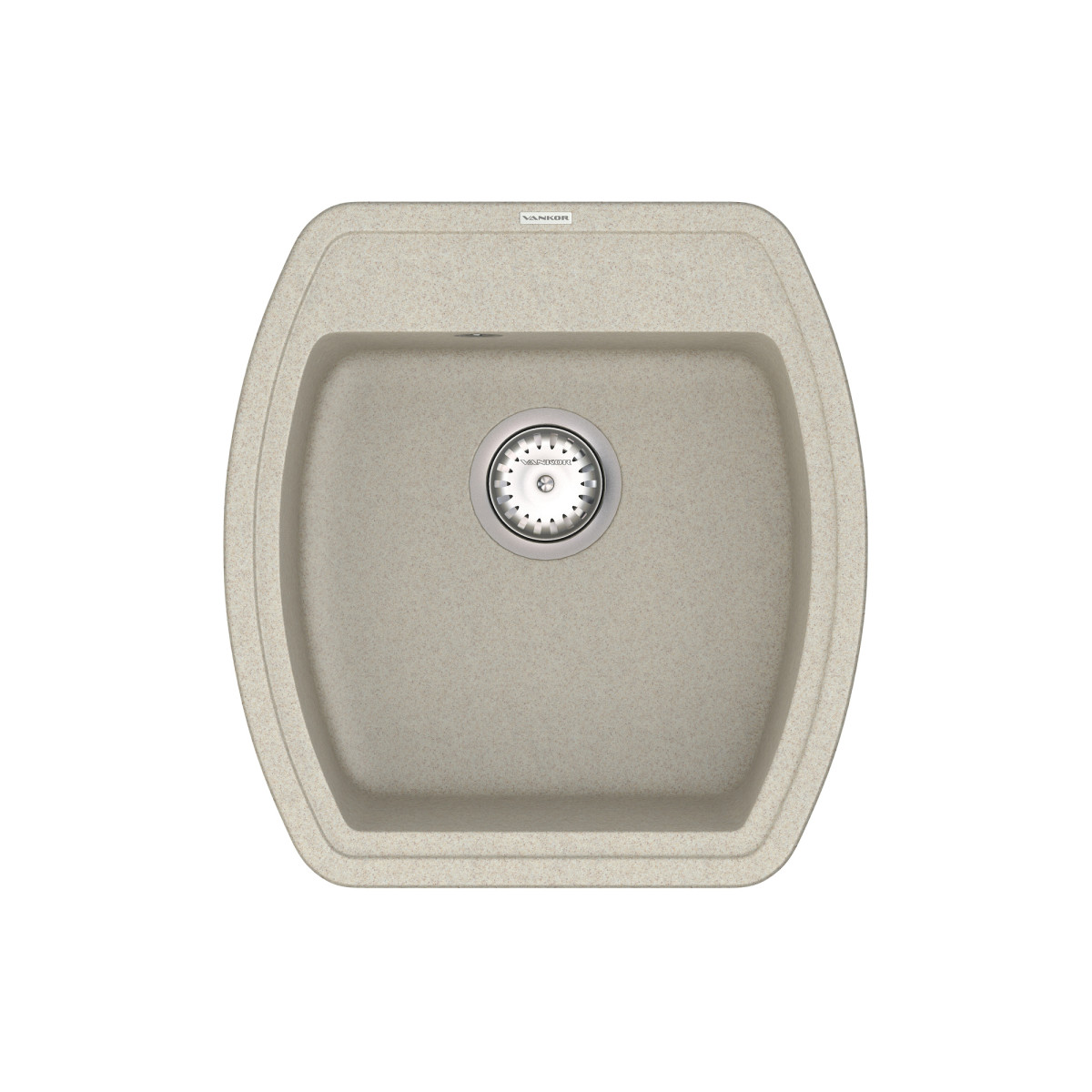 Keuken spoelbak VANKOR Norton NMP 01.48 Terra + sifon VANKOR