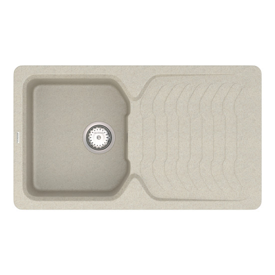 Keuken spoelbak VANKOR Sigma SMP 02.85 Terra + sifon VANKOR