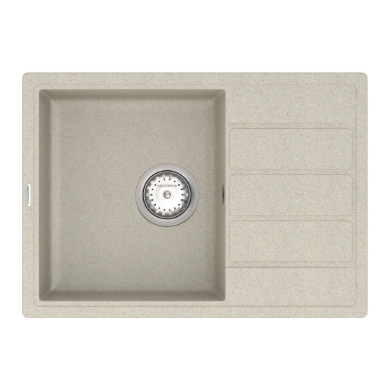 Keuken spoelbak VANKOR Easy EMP 02.62 Terra + sifon VANKOR