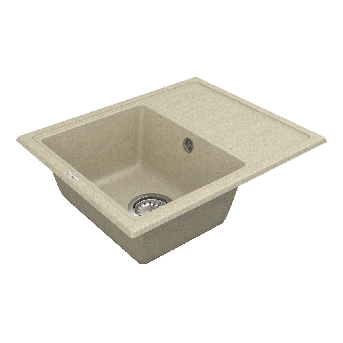 Keuken spoelbak VANKOR Lira LMP 02.55 Beige + sifon VANKOR