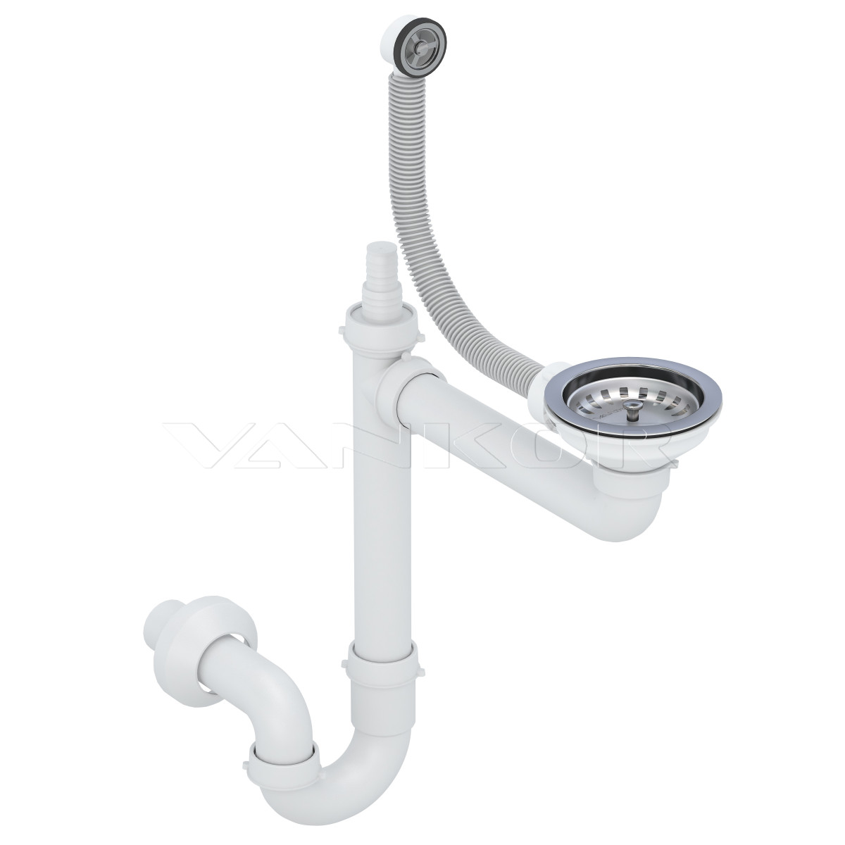 Keuken spoelbak VANKOR Norton NMP 01.63 Safari + sifon VANKOR