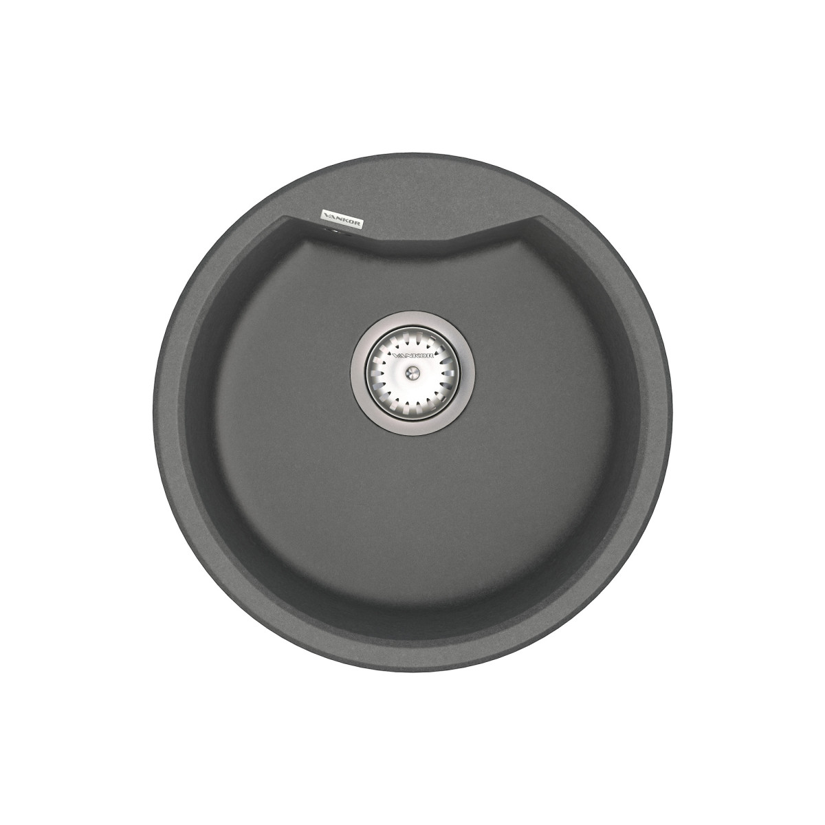 Keukenspoelbak VANKOR Vena VMR 01.48 Grijs + sifon VANKOR