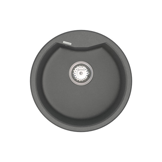 Keukenspoelbak VANKOR Vena VMR 01.48 Grijs + sifon VANKOR