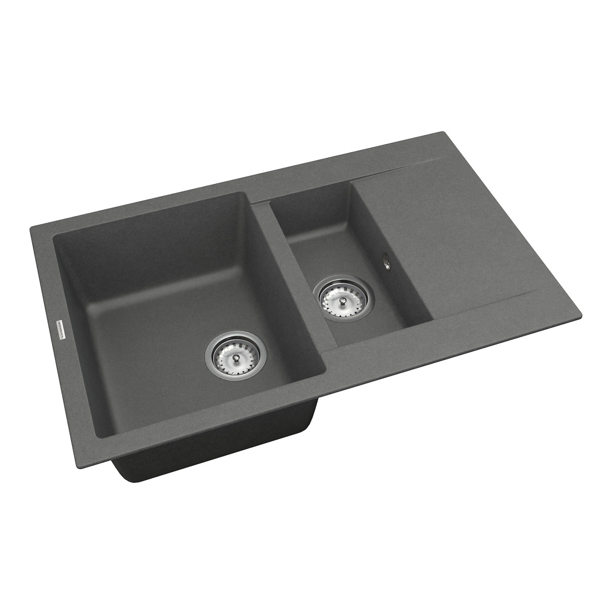 Keuken spoelbak VANKOR Orman OMP 04.80 Grijs + sifon VANKOR