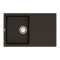 Keuken spoelbak VANKOR Orman OMP 02.78 Chocolade + sifon VANKOR