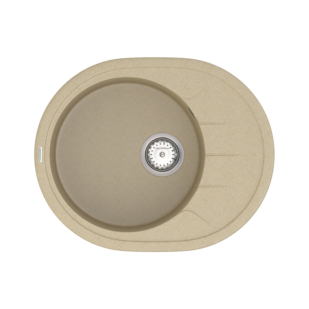 Keuken spoelbak VANKOR Sity SMO 02.61 Safari + sifon VANKOR