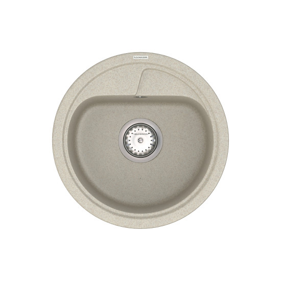 Keuken spoelbak VANKOR Polo PMR 01.44 Terra + sifon VANKOR