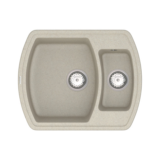 Keuken spoelbak VANKOR Norton NMP 03.63 Terra + sifon VANKOR