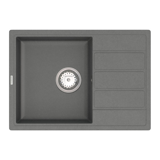 Keuken spoelbak VANKOR Easy EMP 02.62 Grijs + sifon VANKOR