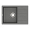 Keuken spoelbak VANKOR Easy EMP 02.62 Grijs + sifon VANKOR
