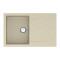 Keuken spoelbak VANKOR Orman OMP 02.78 Beige + sifon VANKOR