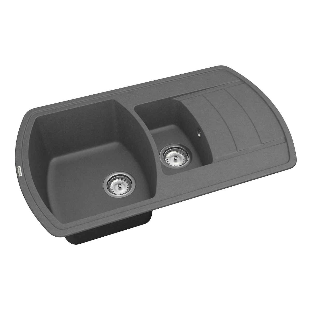 Keuken spoelbak VANKOR Norton NMP 04.86 Grijs + sifon VANKOR