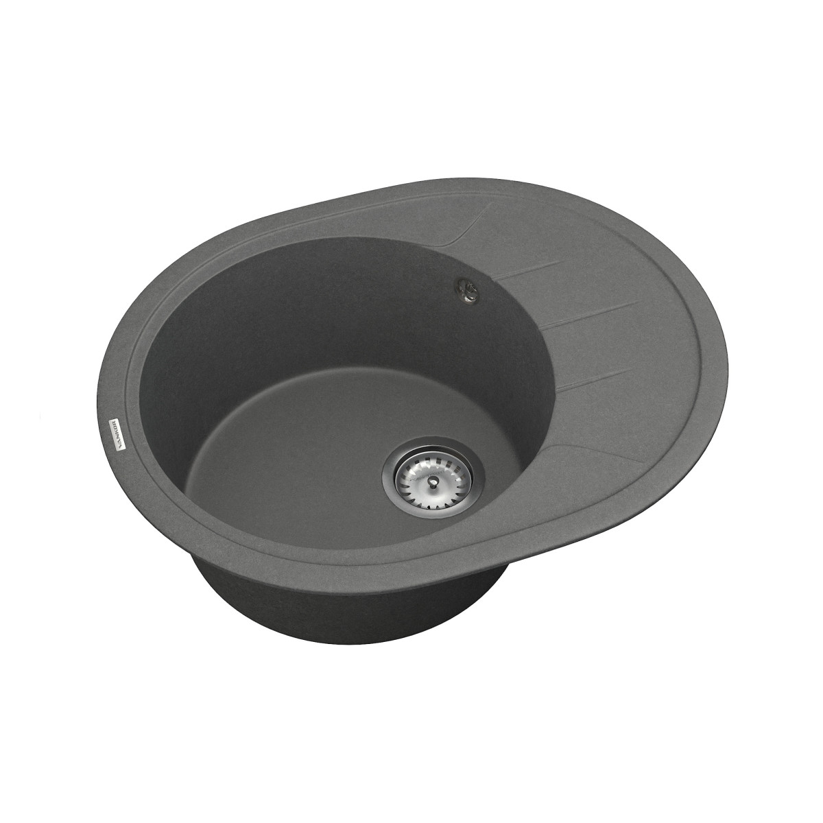 Keuken spoelbak VANKOR Sity SMO 02.61 Grijs + sifon VANKOR
