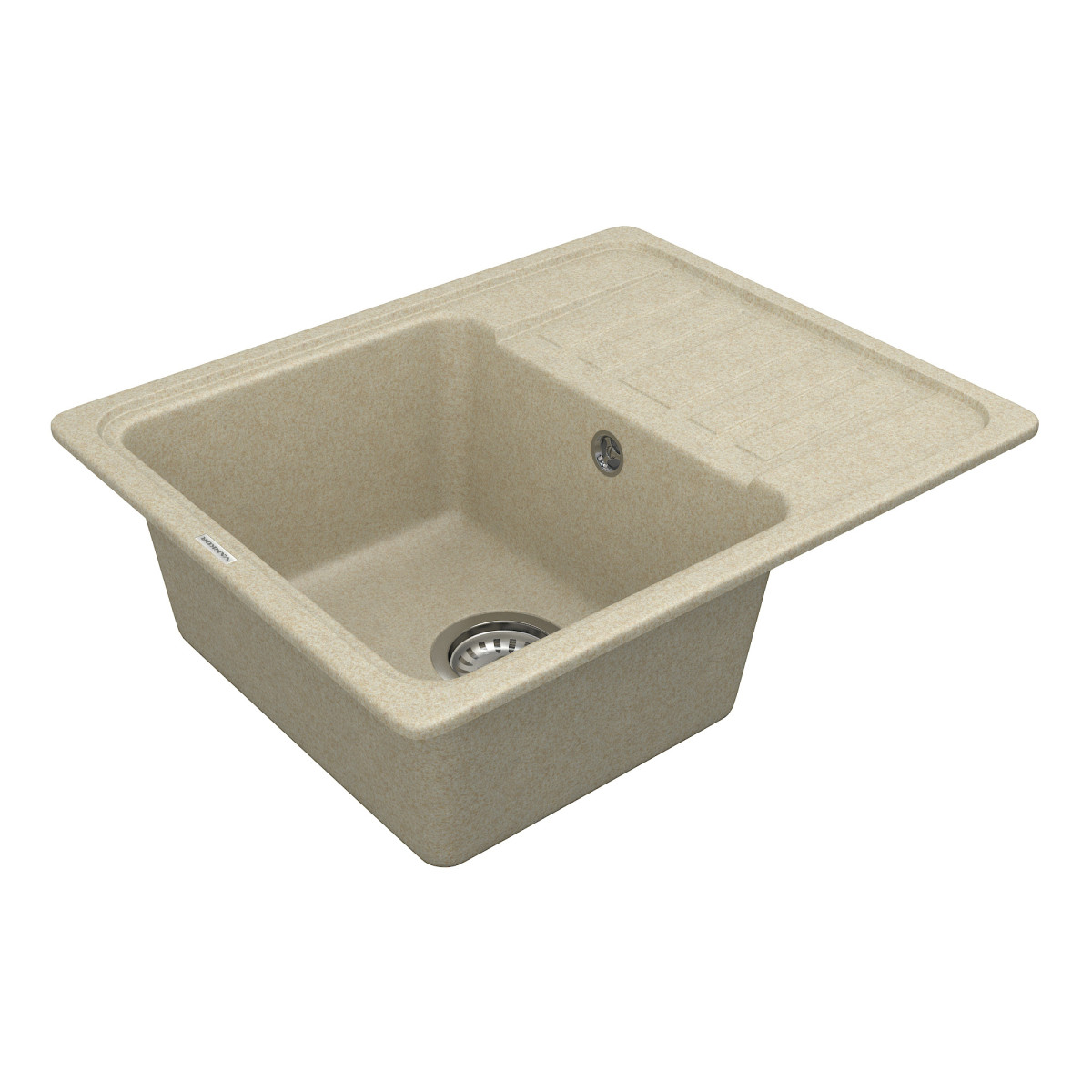 Keuken spoelbak VANKOR Hope HMP 02.57 Beige + sifon VANKOR