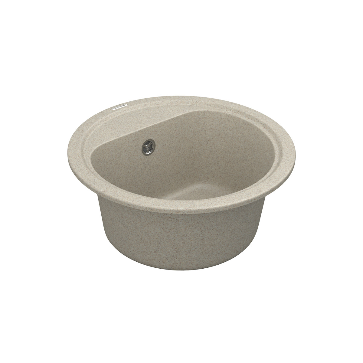 Keuken spoelbak VANKOR Lira LMR 01.44 Terra + sifon VANKOR