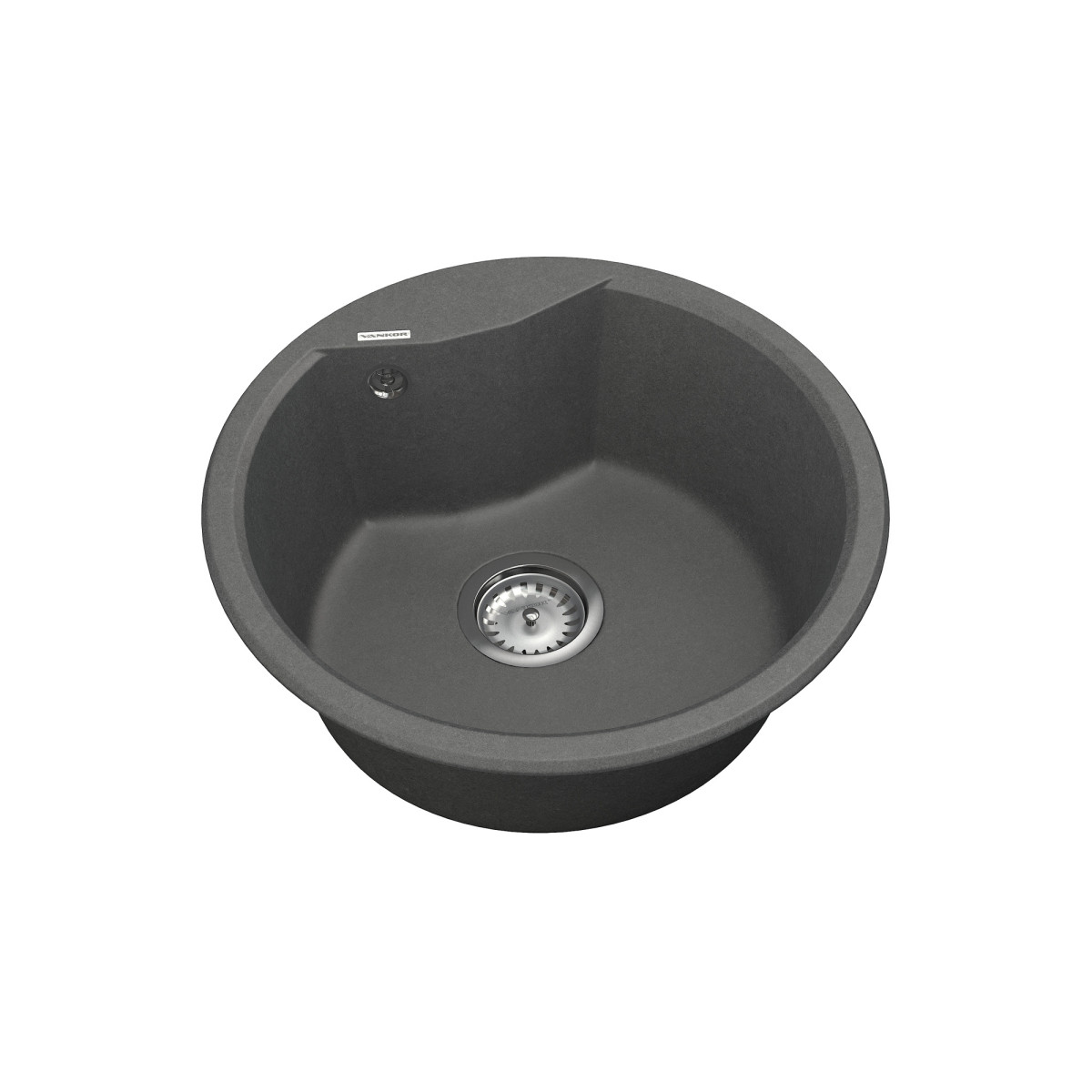 Keukenspoelbak VANKOR Vena VMR 01.48 Grijs + sifon VANKOR