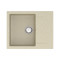 Keuken spoelbak VANKOR Orman OMP 02.61 Beige + sifon VANKOR