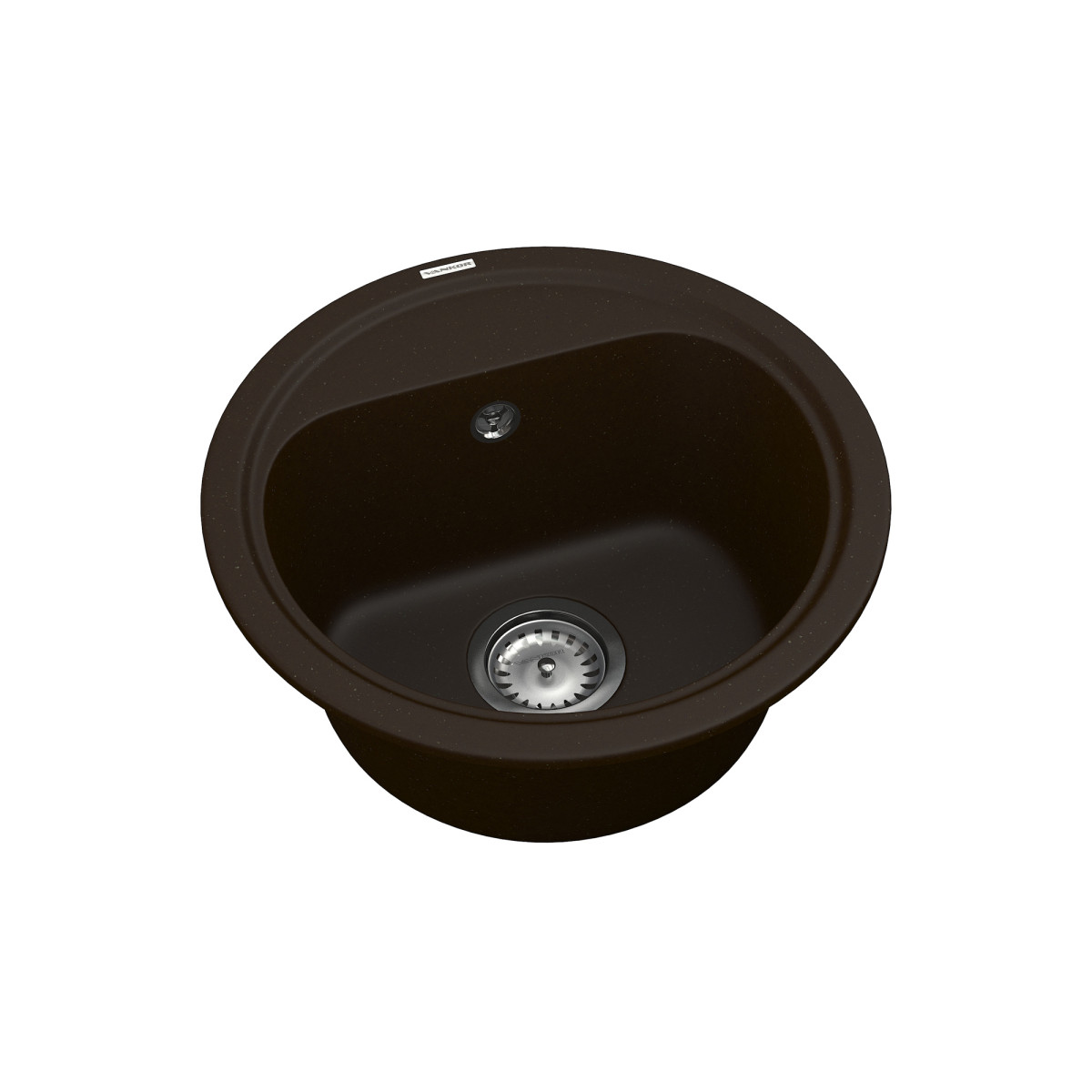 Keuken spoelbak VANKOR Lira LMR 01.44 Chocolade + sifon VANKOR