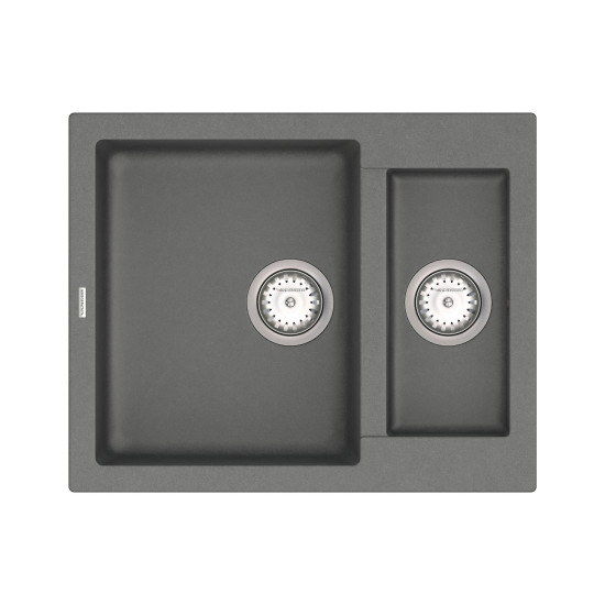 Keuken spoelbak VANKOR Orman OMP 03.61 Grijs + sifon VANKOR