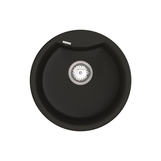 Keukenspoelbak VANKOR Vena VMR 01.48 Zwart + sifon VANKOR