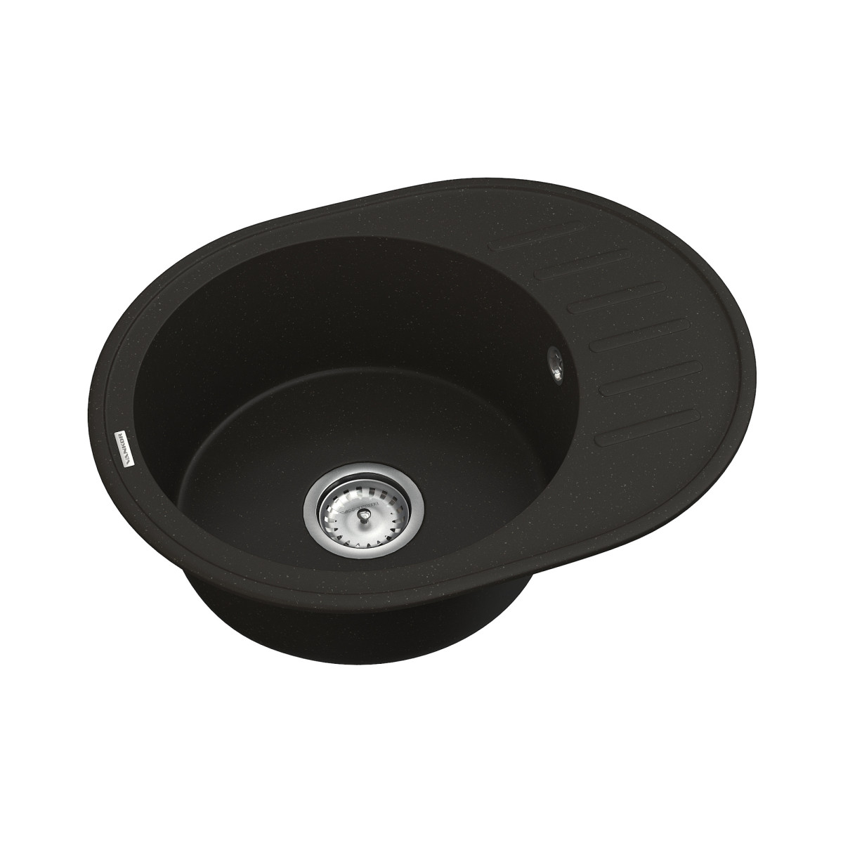 Keuken spoelbak VANKOR Lira LMO 02.57 Zwart + sifon VANKOR