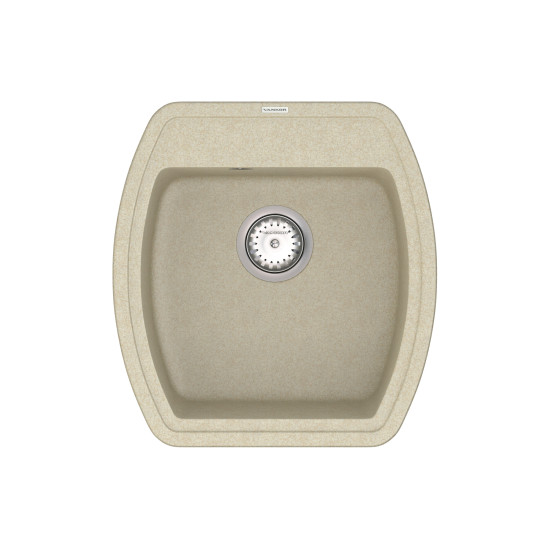 Keuken spoelbak VANKOR Norton NMP 01.48 Beige + sifon VANKOR