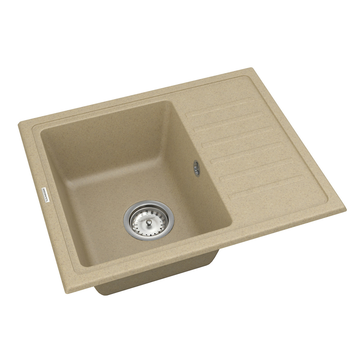 Keuken spoelbak VANKOR Lira LMP 02.55 Safari + sifon VANKOR