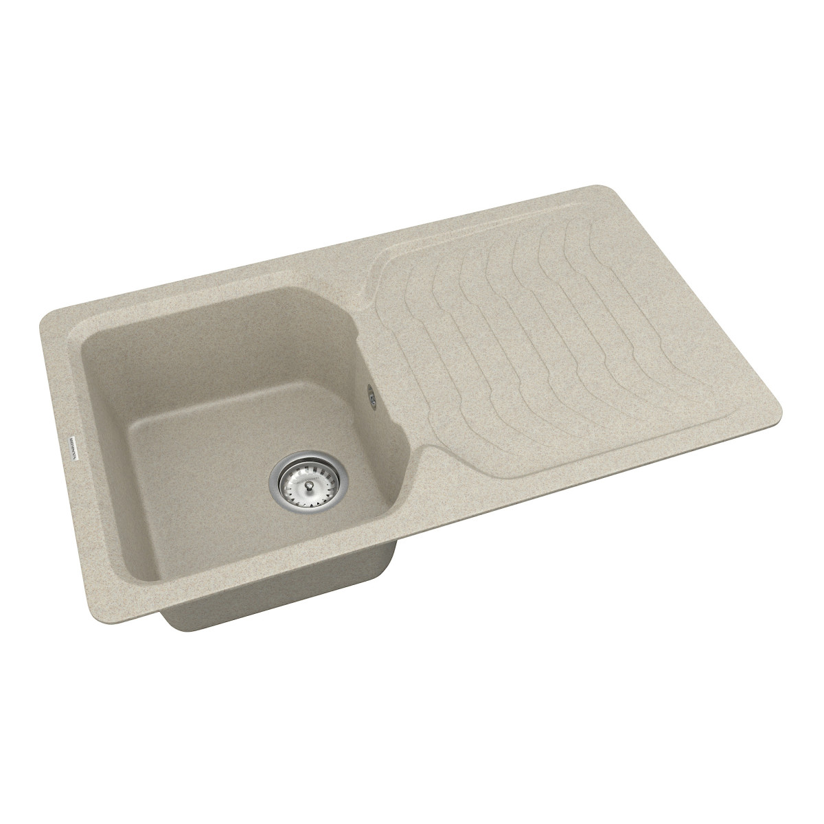 Keuken spoelbak VANKOR Sigma SMP 02.85 Terra + sifon VANKOR