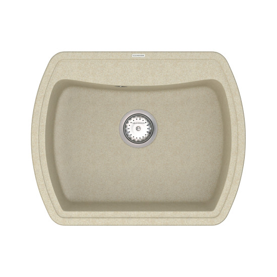 Keuken spoelbak VANKOR Norton NMP 01.63 Beige + sifon VANKOR