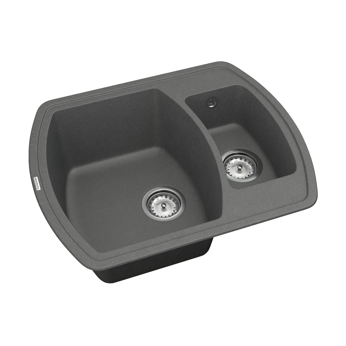 Keuken spoelbak VANKOR Norton NMP 03.63 Grijs + sifon VANKOR