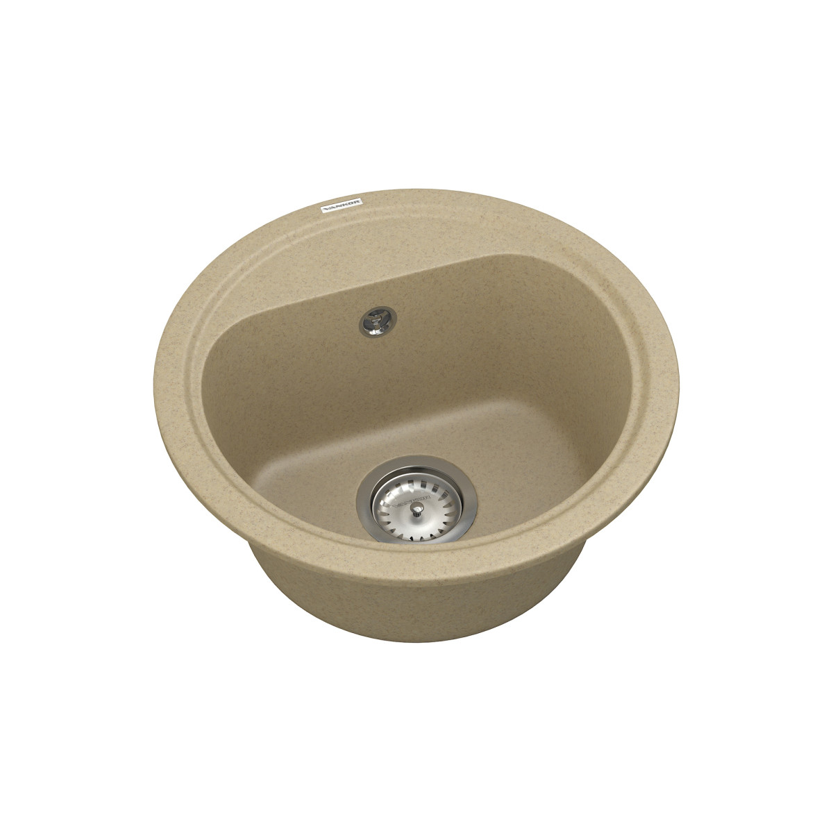 Keuken spoelbak VANKOR Lira LMR 01.44 Safari + sifon VANKOR