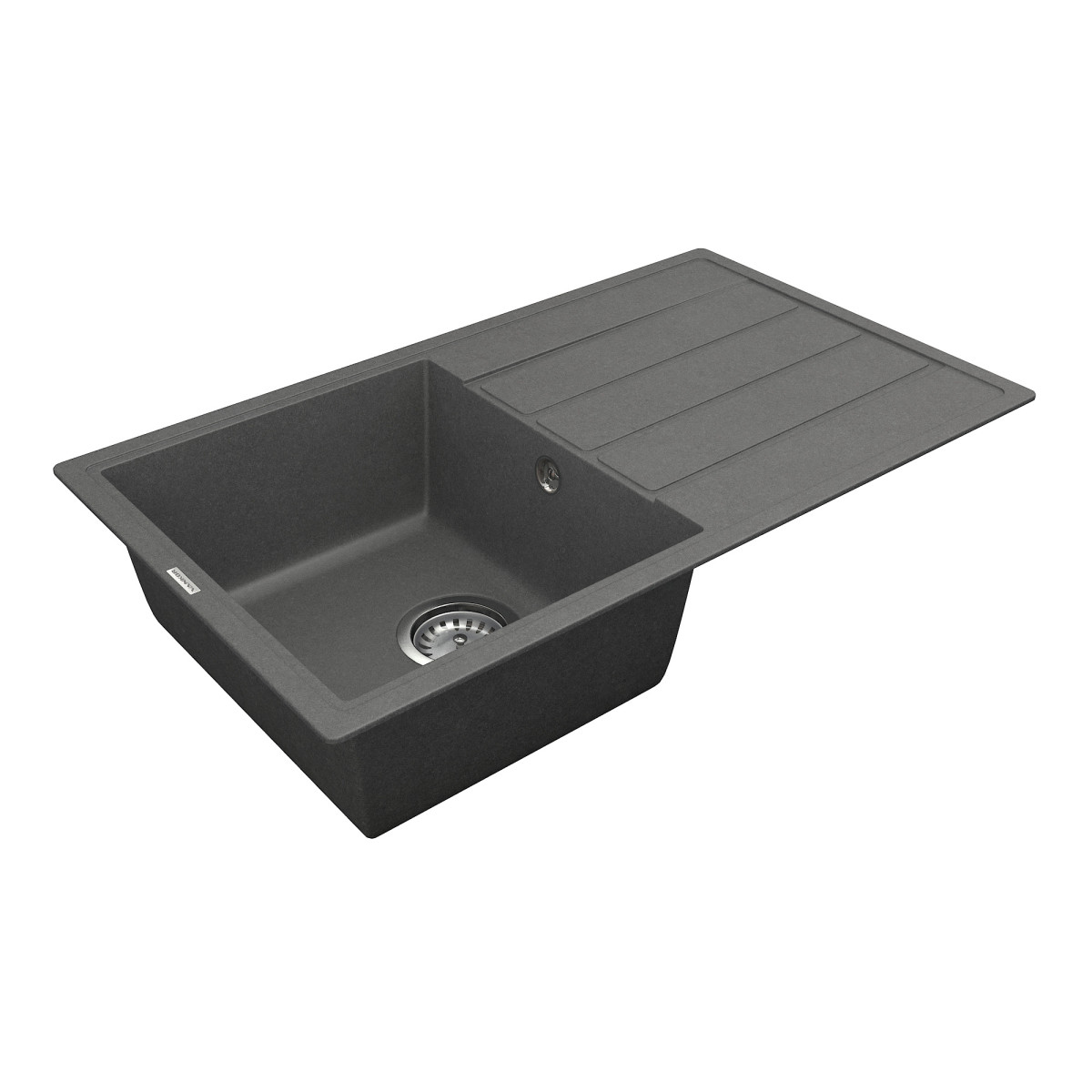 Keuken spoelbak VANKOR Easy EMP 02.76 Grijs + sifon VANKOR