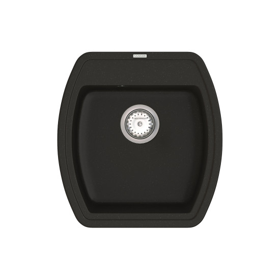 Keuken spoelbak VANKOR Norton NMP 01.48 Zwart + sifon VANKOR