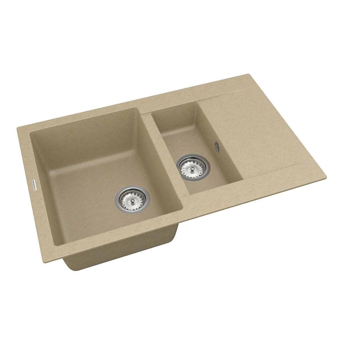 Keuken spoelbak VANKOR Orman OMP 04.80 Safari + sifon VANKOR