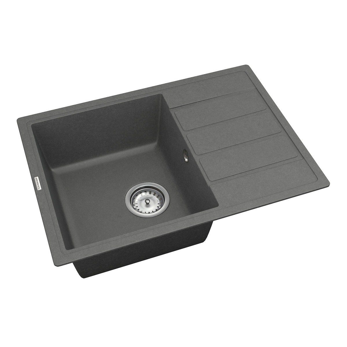 Keuken spoelbak VANKOR Easy EMP 02.62 Grijs + sifon VANKOR