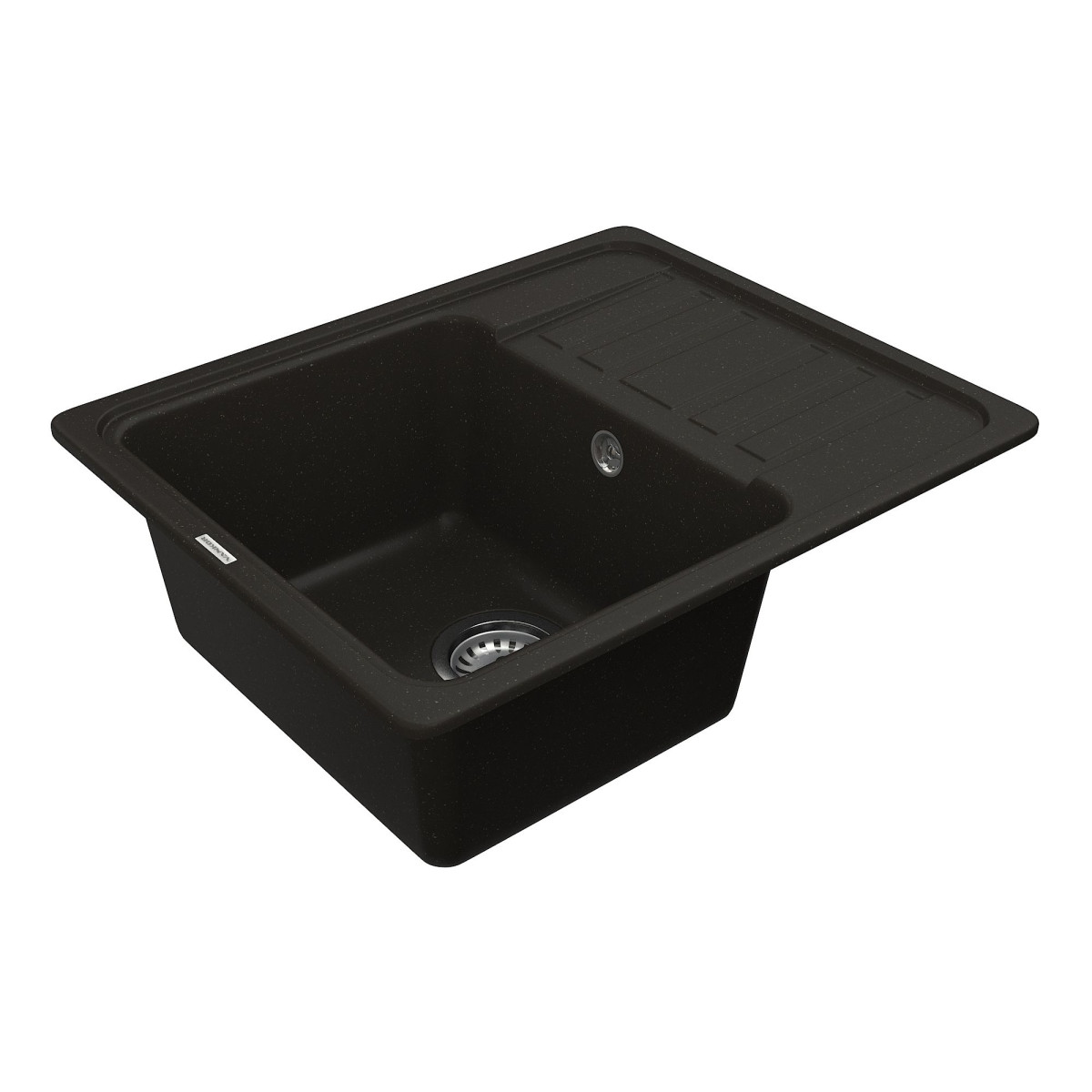 Keuken spoelbak VANKOR Hope HMP 02.57 Zwart + sifon VANKOR
