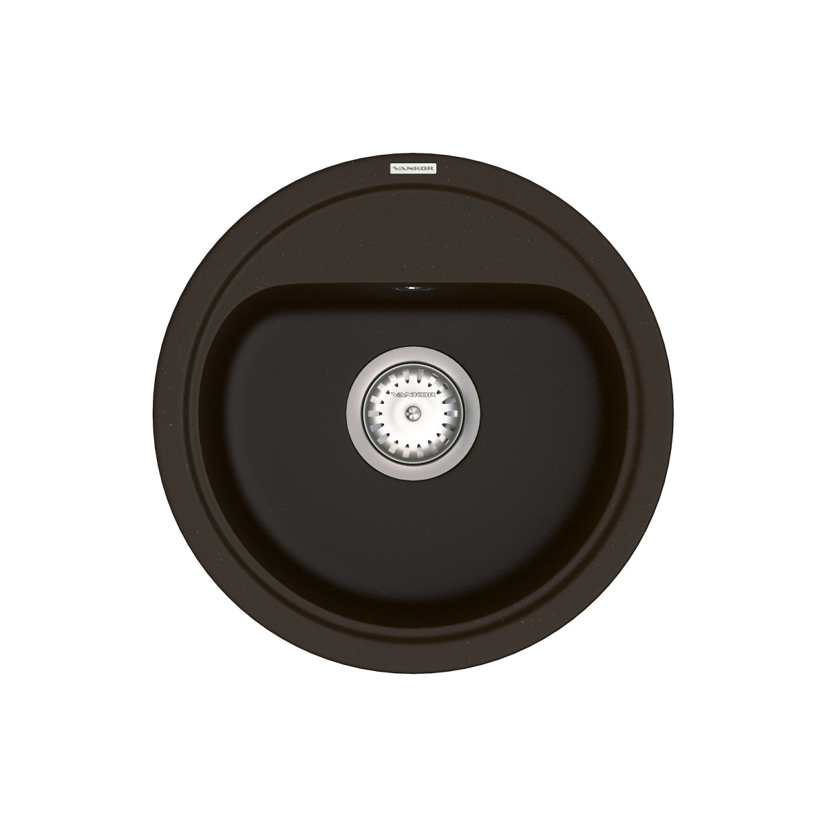 Keuken spoelbak VANKOR Lira LMR 01.44 Chocolade + sifon VANKOR