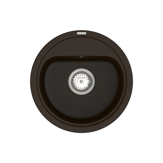 Keuken spoelbak VANKOR Lira LMR 01.44 Chocolade + sifon VANKOR