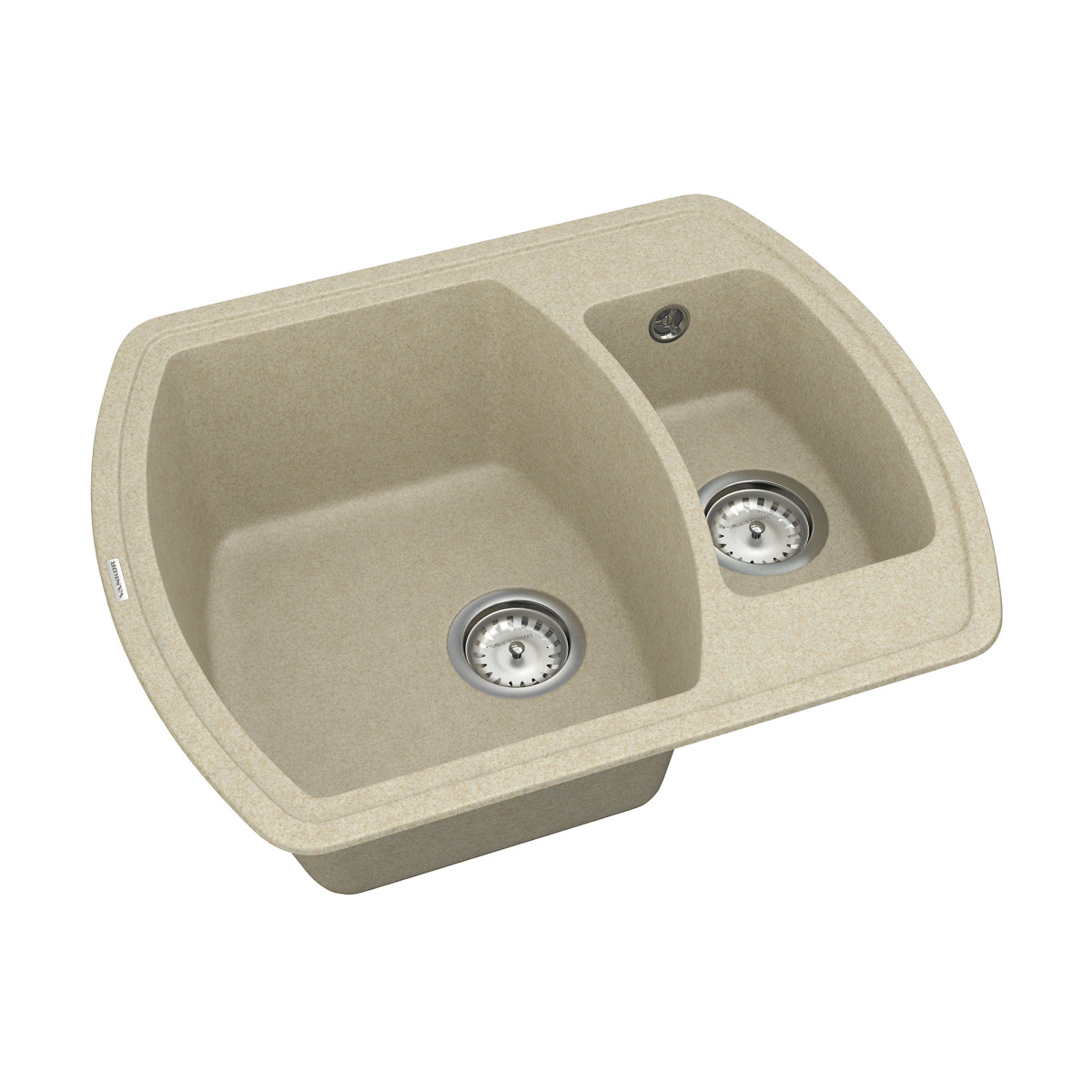 Keuken spoelbak VANKOR Norton NMP 03.63 Beige + sifon VANKOR