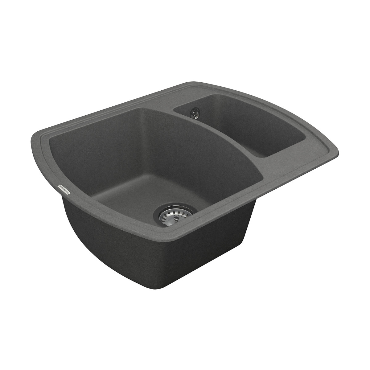 Keuken spoelbak VANKOR Norton NMP 03.63 Grijs + sifon VANKOR
