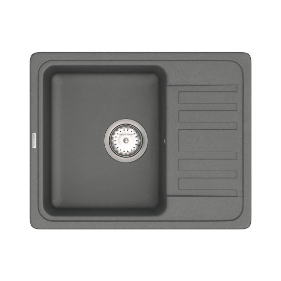 Keuken spoelbak VANKOR Hope HMP 02.57 Grijs + sifon VANKOR