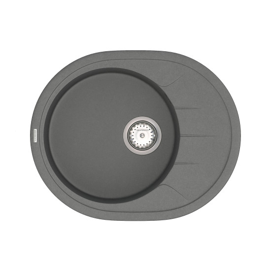 Keuken spoelbak VANKOR Sity SMO 02.61 Grijs + sifon VANKOR