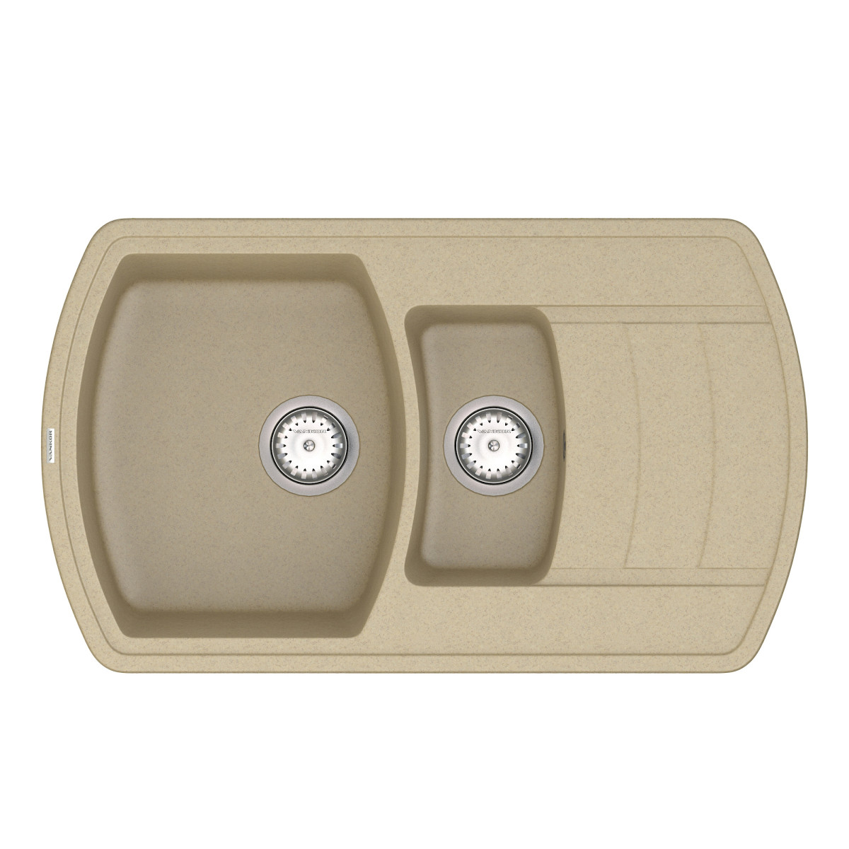 Keuken spoelbak VANKOR Norton NMP 04.86 Safari + sifon VANKOR