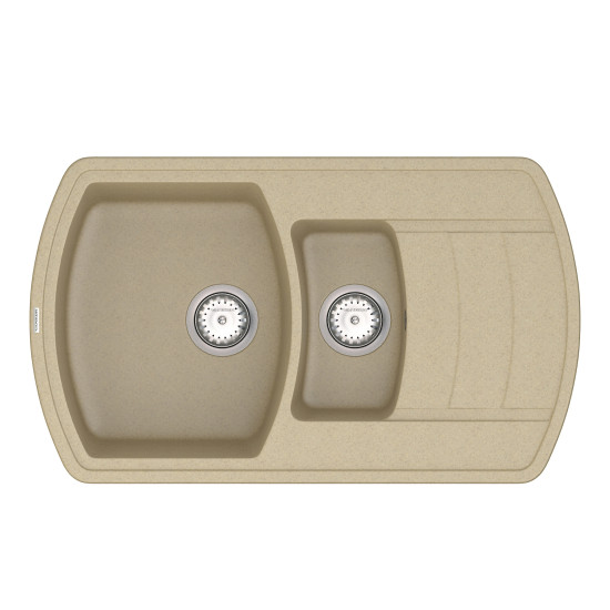 Keuken spoelbak VANKOR Norton NMP 04.86 Safari + sifon VANKOR