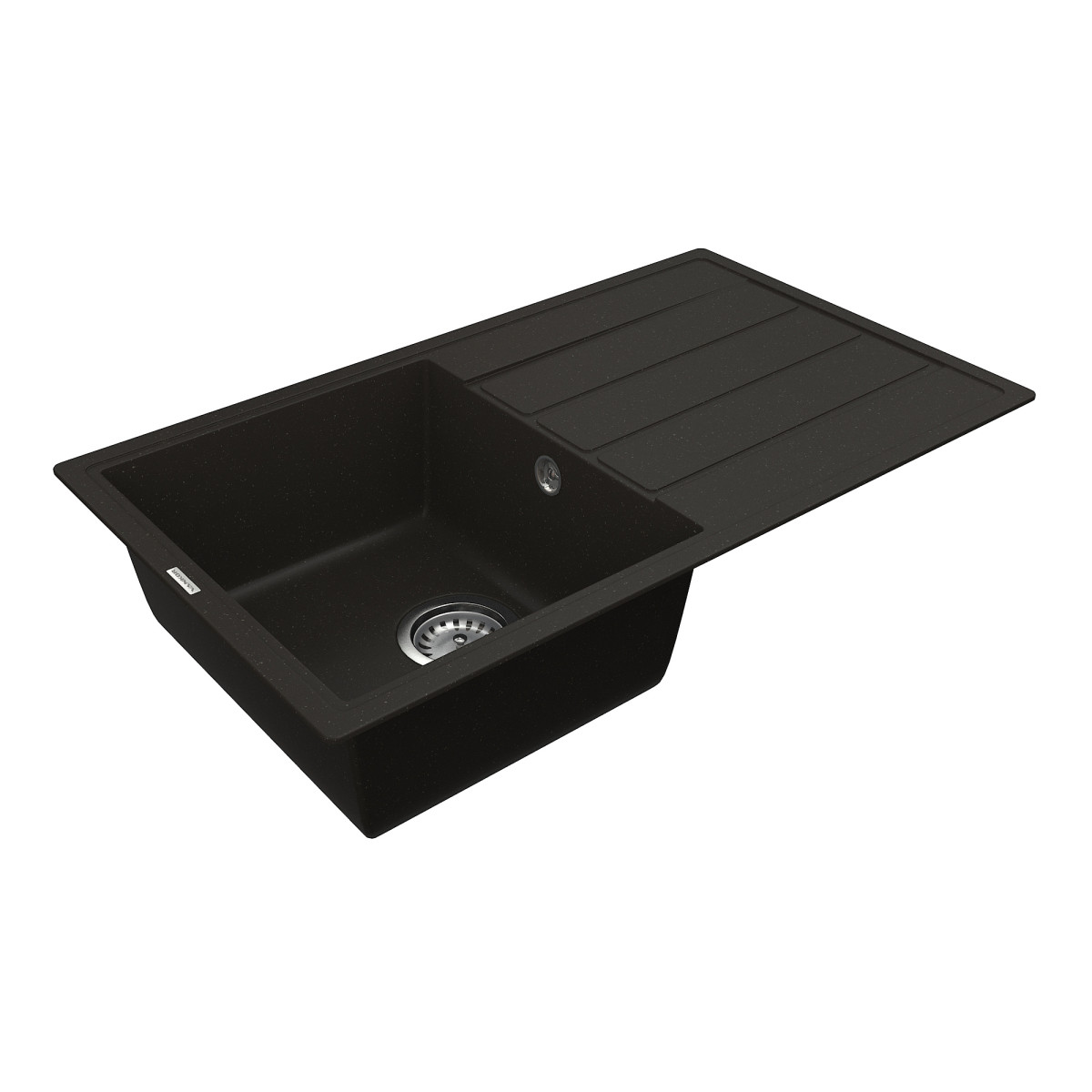 Keuken spoelbak VANKOR Easy EMP 02.76 Zwart + sifon VANKOR