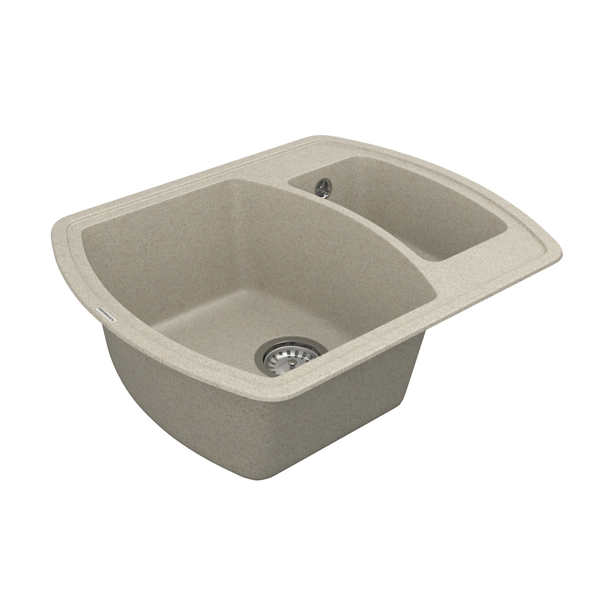 Keuken spoelbak VANKOR Norton NMP 03.63 Terra + sifon VANKOR