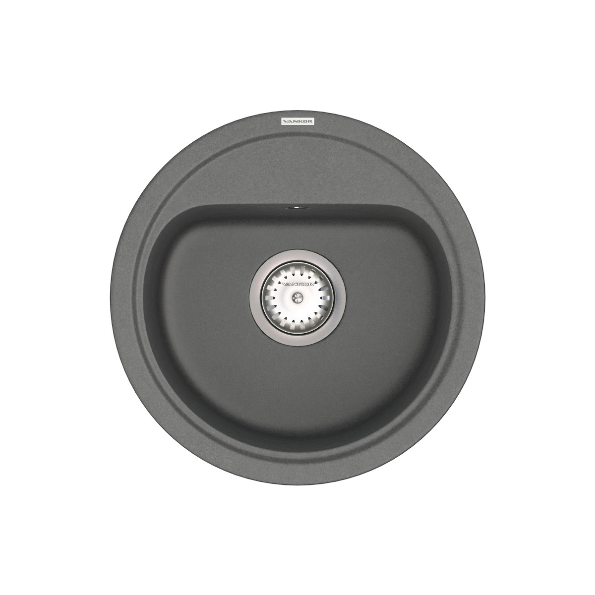 Keuken spoelbak VANKOR Lira LMR 01.44 Grijs + sifon VANKOR
