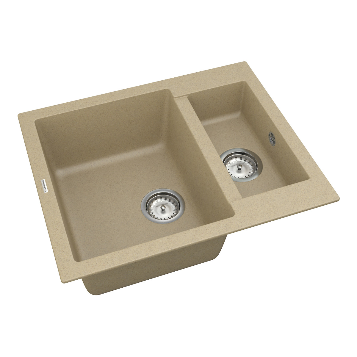 Keuken spoelbak VANKOR Orman OMP 03.61 Safari + sifon VANKOR