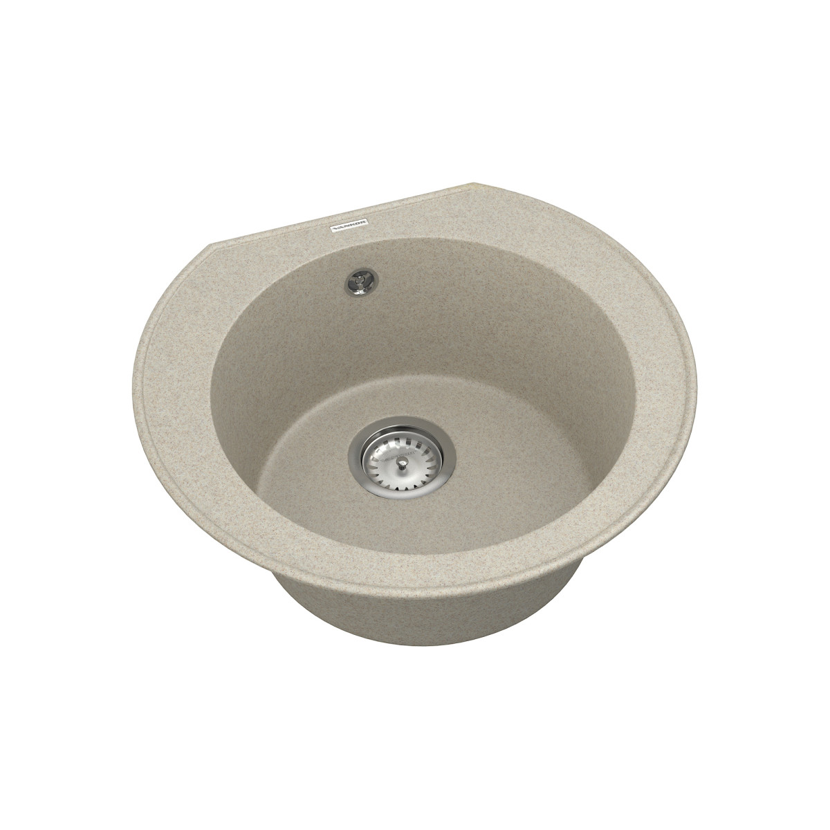 Keukenspoelbak VANKOR Kres KMR 01.52 terra + sifon VANKOR